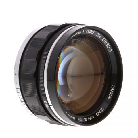 Canon 50mm f/0.95 Dream Lens