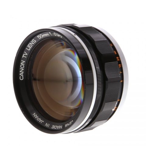 Canon 50mm f/0.95 Dream Lens