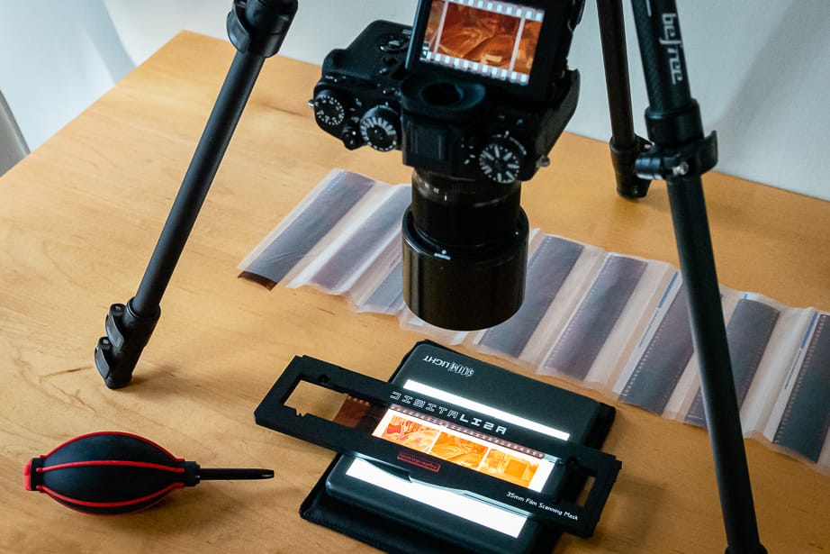How To Scan Negatives With A Digital Camera
