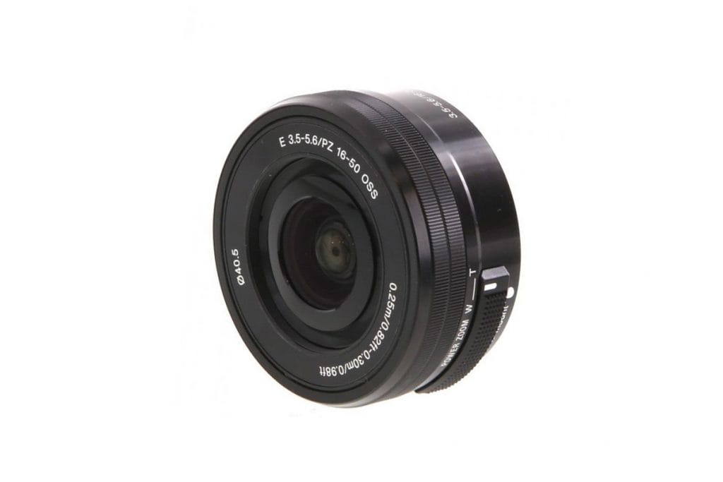 Sony 16-50mm f/3.5-5.6 PZ OSS lens for APS sensor E-Mount mirrorless cameras