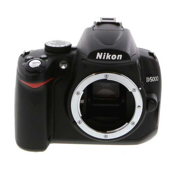 Nikon D5000 DSLR camera body