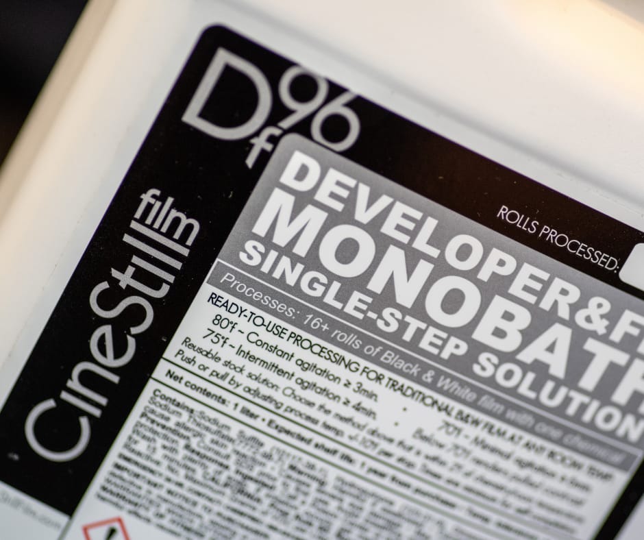 first time developer with cinestill df96 monobath