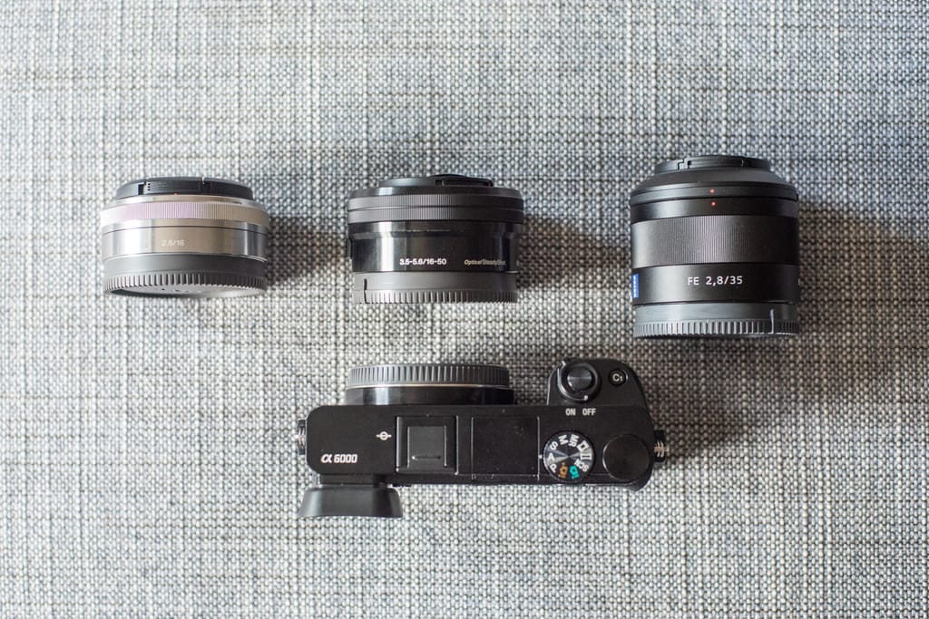 Pancake Lenses with the Sony A6000
