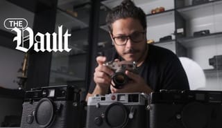 The Vault video feature image for blog , a person holding camera